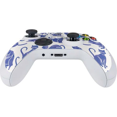 Cat Coq Blue Cats Xbox Series S Controller Skin